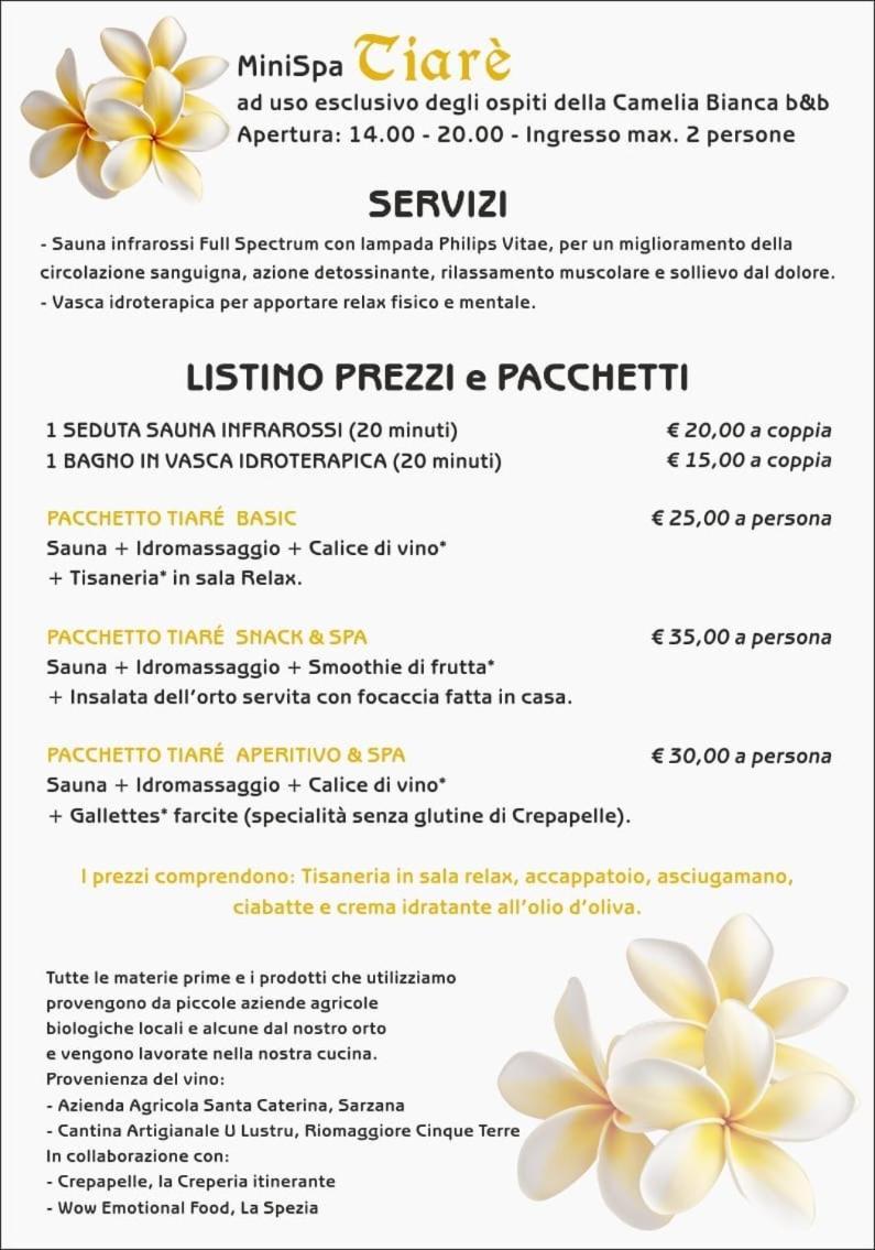 La Camelia Bianca B&B Lerici Buitenkant foto